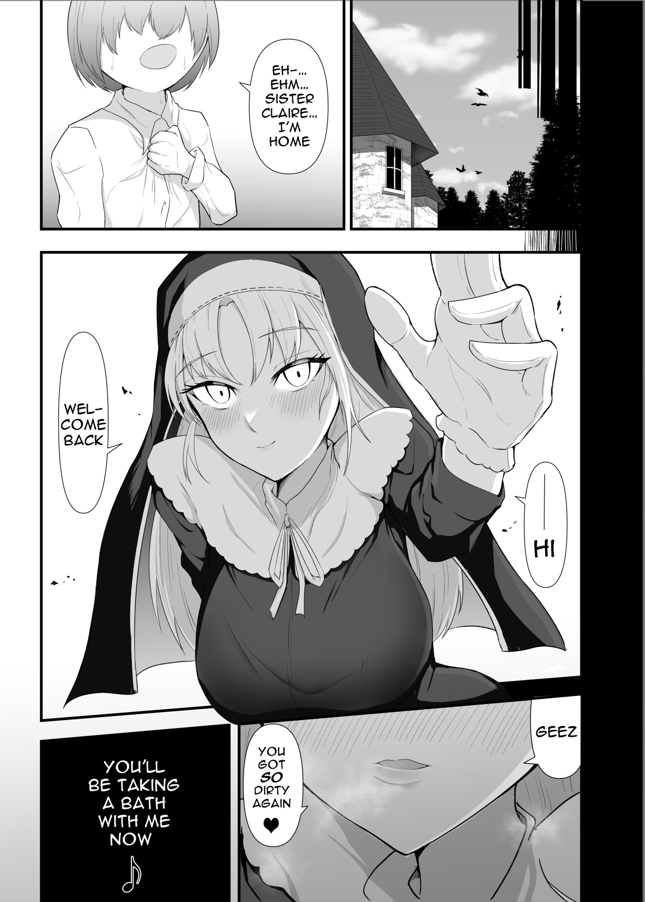 Hentai Manga Comic-My First Time With Cleaire-san-Read-18